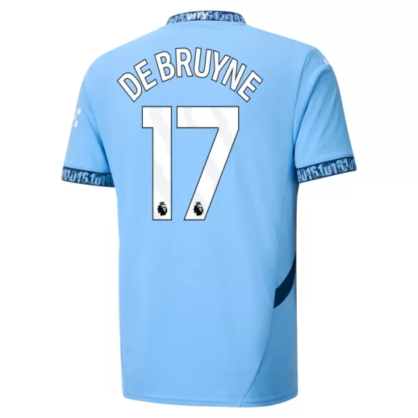 Fotbalové Dresy Manchester City Kevin De Bruyne 17 Domácí 2024-25