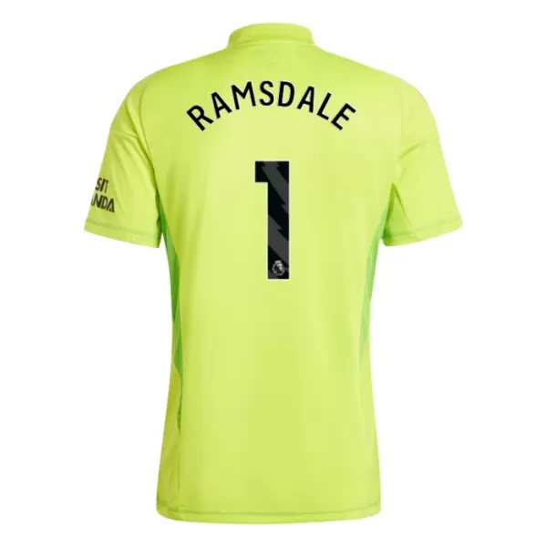 Brankářské Fotbalové Dresy Arsenal Ramsdale 1 Dětské Domácí 2024-25