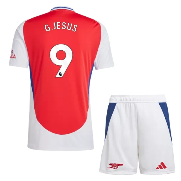 Fotbalové Dresy Arsenal G. Jesus 9 Dětské Domácí 2024-25