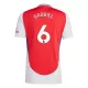 Fotbalové Dresy Arsenal Gabriel 6 Domácí 2024-25
