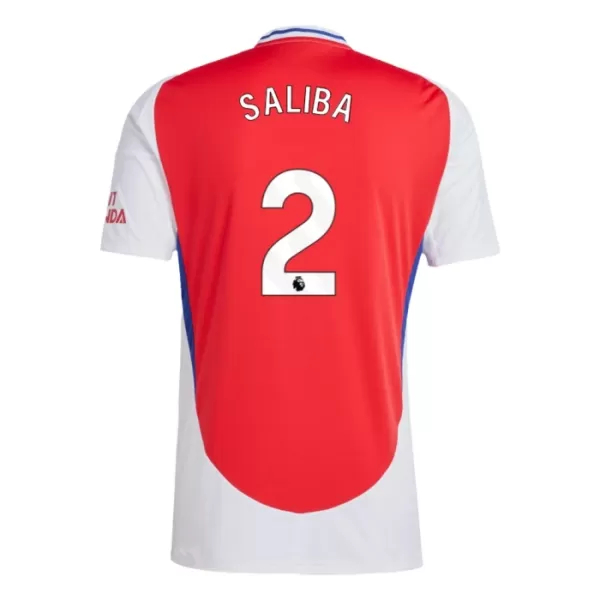 Fotbalové Dresy Arsenal Saliba 2 Domácí 2024-25