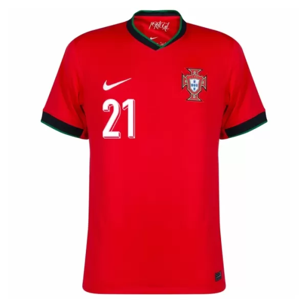 Fotbalové Dresy Portugalsko Diogo Jota 21 Domácí ME 2024