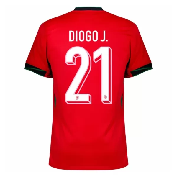 Fotbalové Dresy Portugalsko Diogo Jota 21 Domácí ME 2024