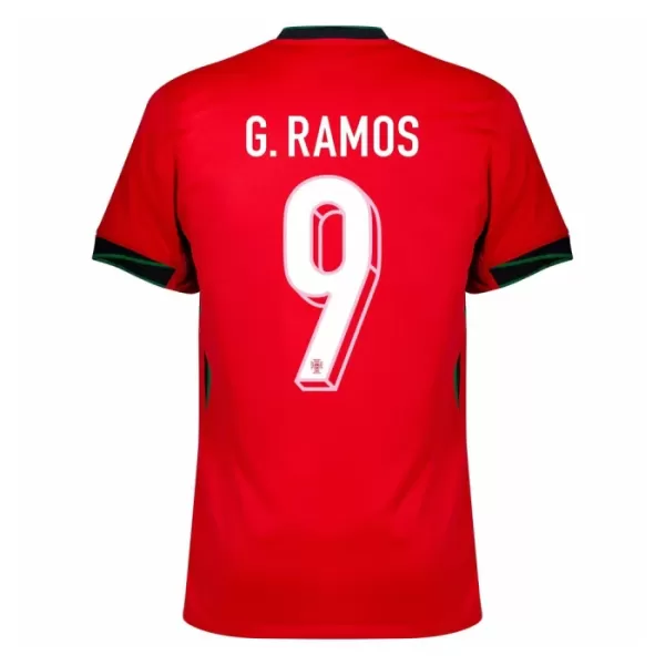 Fotbalové Dresy Portugalsko G. Ramos 9 Domácí ME 2024