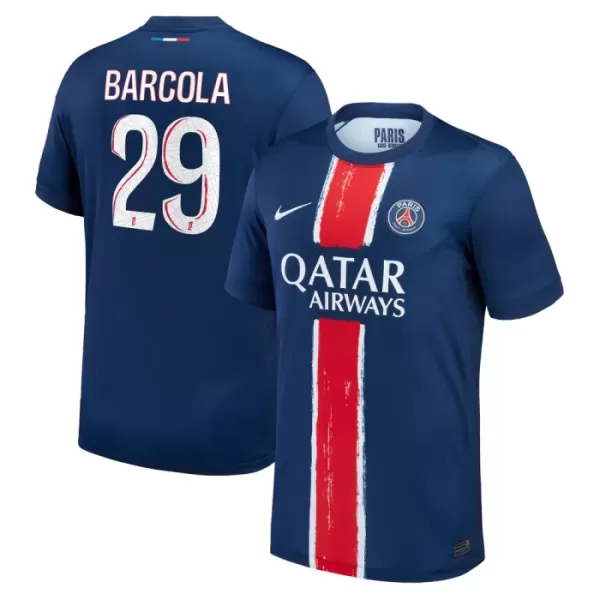 Fotbalové Dresy Paris Saint-Germain Bradley Barcola 29 Domácí 2024-25