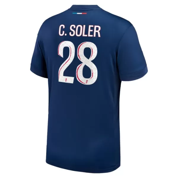 Fotbalové Dresy Paris Saint-Germain Carlos Soler 28 Domácí 2024-25