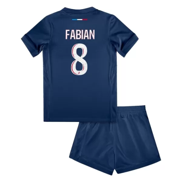 Fotbalové Dresy Paris Saint-Germain Fabian Ruiz 8 Dětské Domácí 2024-25