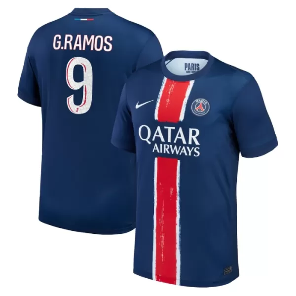 Fotbalové Dresy Paris Saint-Germain Goncalo Ramos 9 Domácí 2024-25