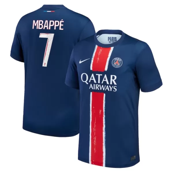 Fotbalové Dresy Paris Saint-Germain Kylian Mbappé 7 Domácí 2024-25