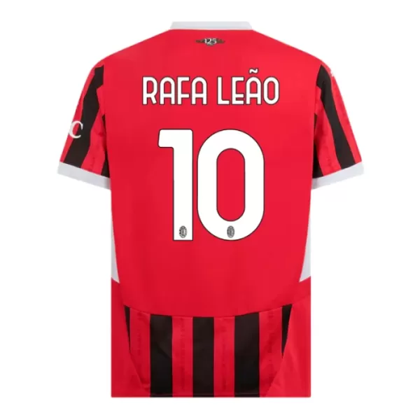 Fotbalové Dresy AC Milán Rafael Leão 10 Dětské Domácí 2024-25