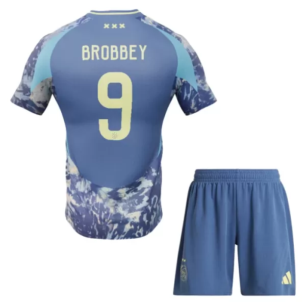 Fotbalové Dresy Ajax Amsterdam Brian Brobbey 9 Dětské Venkovní 2024-25