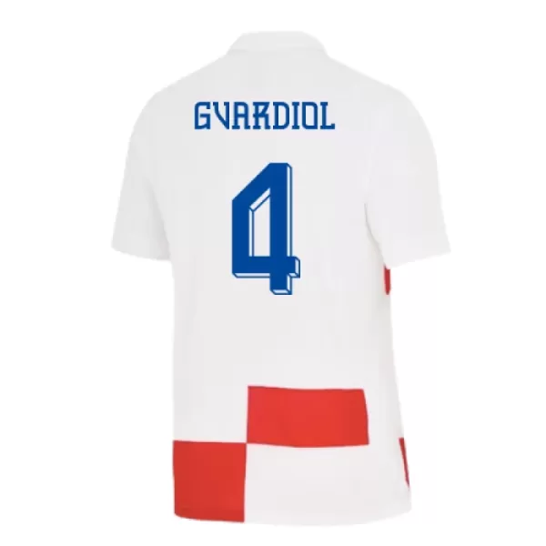 Fotbalové Dresy Chorvatsko Josko Gvardiol 4 Domácí ME 2024