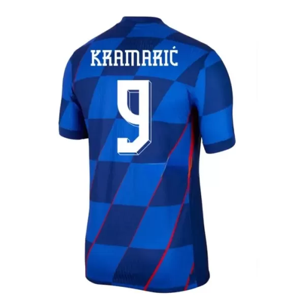 Fotbalové Dresy Chorvatsko Kramaric 9 Dětské Venkovní ME 2024