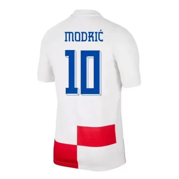 Fotbalové Dresy Chorvatsko Luka Modric 10 Dětské Domácí ME 2024