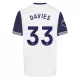 Fotbalové Dresy Tottenham Hotspur Alphonso Davies 33 Dětské Domácí 2024-25