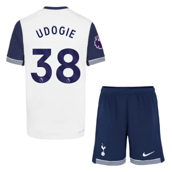 Fotbalové Dresy Tottenham Hotspur Udogie 38 Dětské Domácí 2024-25