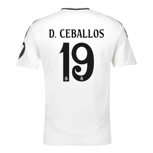 Fotbalové Dresy Real Madrid D. Ceballos 19 Domácí 2024-25