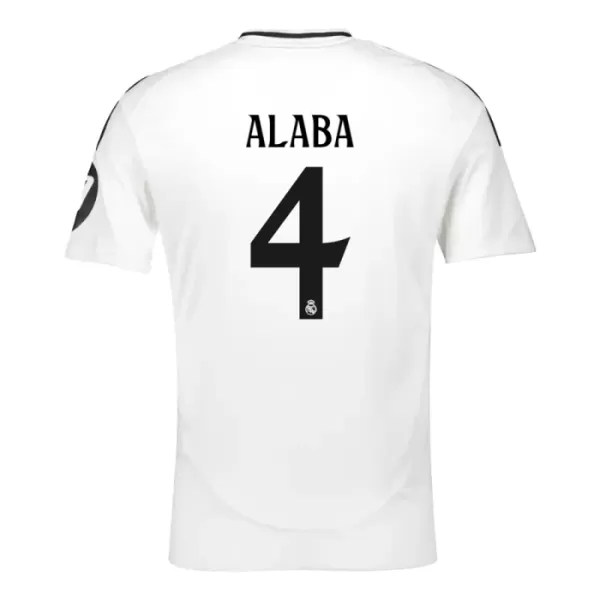 Fotbalové Dresy Real Madrid David Alaba 4 Dětské Domácí 2024-25