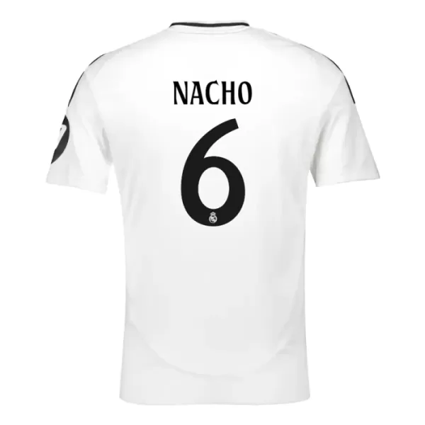 Fotbalové Dresy Real Madrid Nacho 6 Dětské Domácí 2024-25
