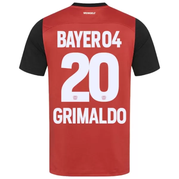 Fotbalové Dresy Bayer 04 Leverkusen Alejandro Grimaldo 20 Domácí 2024-25