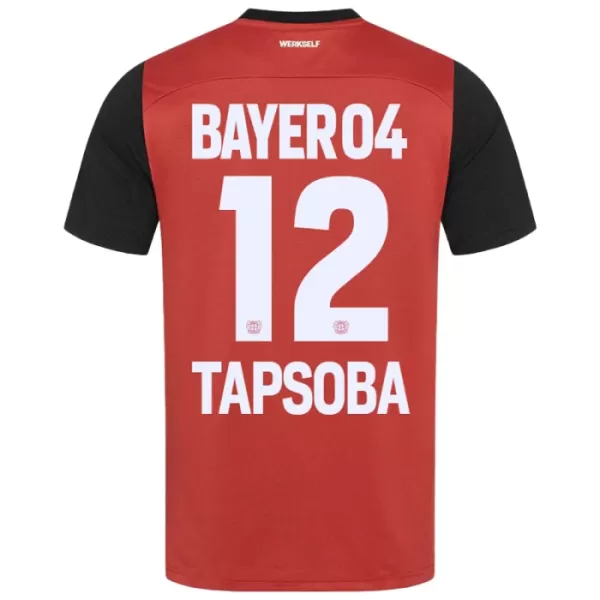 Fotbalové Dresy Bayer 04 Leverkusen Edmond Tapsoba 12 Domácí 2024-25