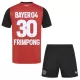 Fotbalové Dresy Bayer 04 Leverkusen Jeremie Frimpong 30 Dětské Domácí 2024-25