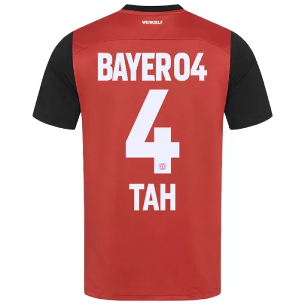 Fotbalové Dresy Bayer 04 Leverkusen Jonathan Tah 4 Domácí 2024-25