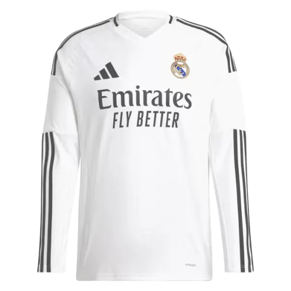Fotbalové Dresy Real Madrid Jude Bellingham 5 Domácí 2024-25 Dlouhý Rukáv