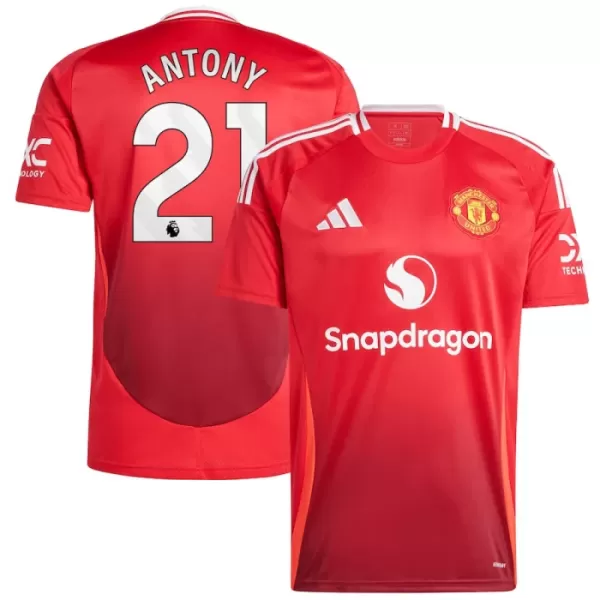 Fotbalové Dresy Manchester United Antony Santos 21 Domácí 2024-25