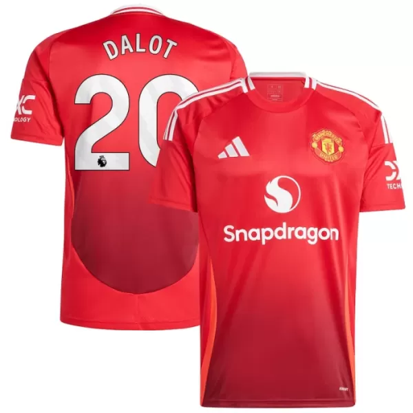 Fotbalové Dresy Manchester United Dalot 20 Domácí 2024-25