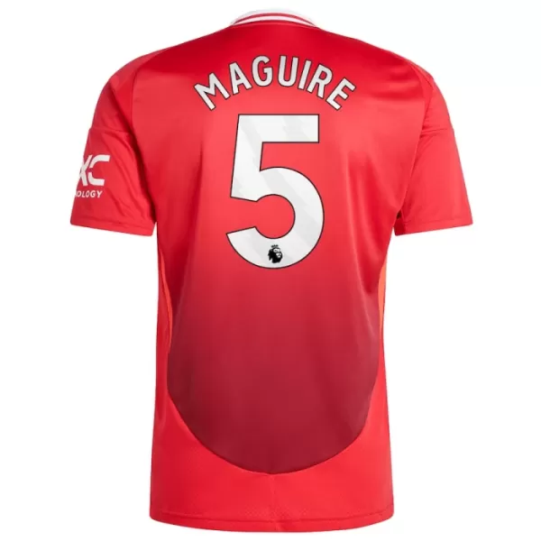 Fotbalové Dresy Manchester United Maguire 5 Domácí 2024-25