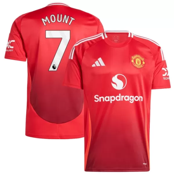 Fotbalové Dresy Manchester United Mason Mount 7 Domácí 2024-25