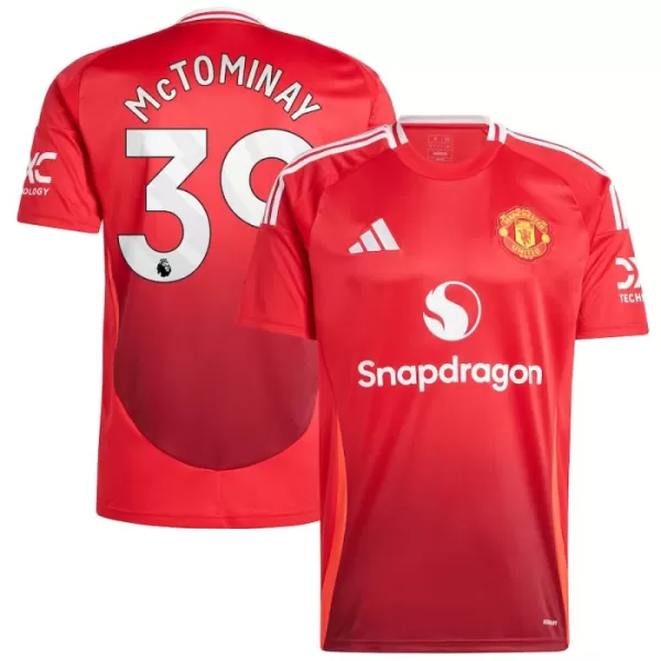 Fotbalové Dresy Manchester United McTominay 39 Domácí 2024-25