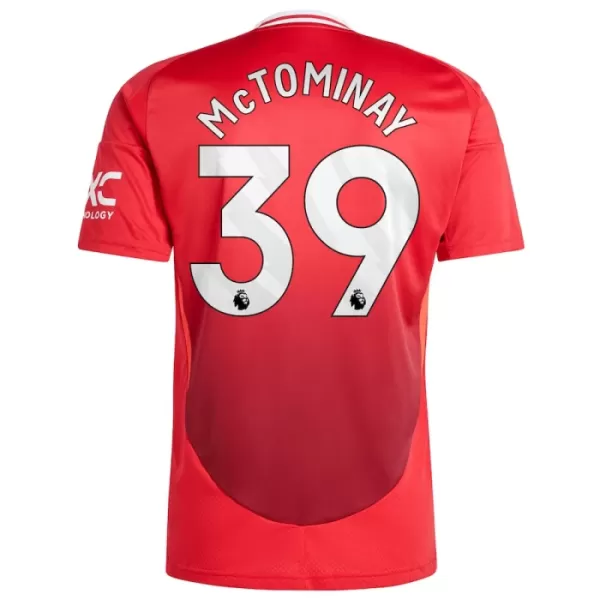 Fotbalové Dresy Manchester United McTominay 39 Domácí 2024-25