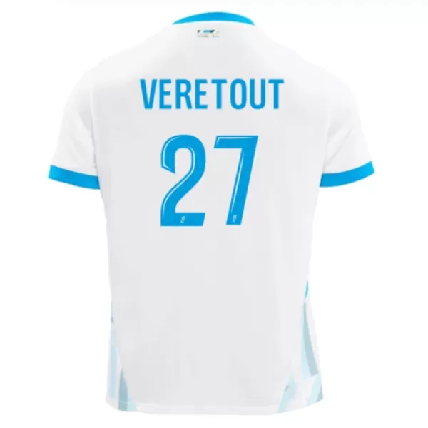 Fotbalové Dresy Olympique de Marseille Veretout 27 Domácí 2024-25