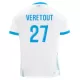 Fotbalové Dresy Olympique de Marseille Veretout 27 Domácí 2024-25