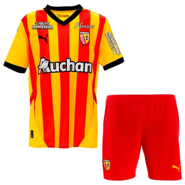 Fotbalové Dresy RC LENS Dětské Domácí 2024-25