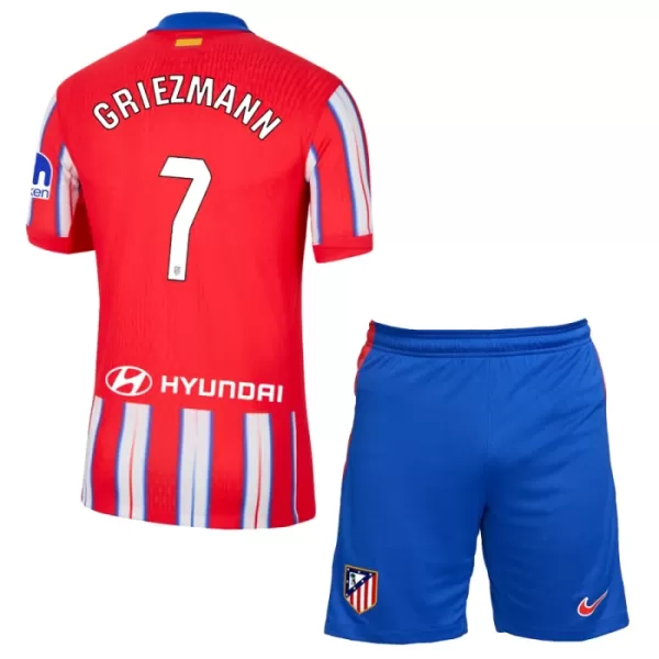 Fotbalové Dresy Atlético Madrid Antoine Griezmann 7 Dětské Domácí 2024-25