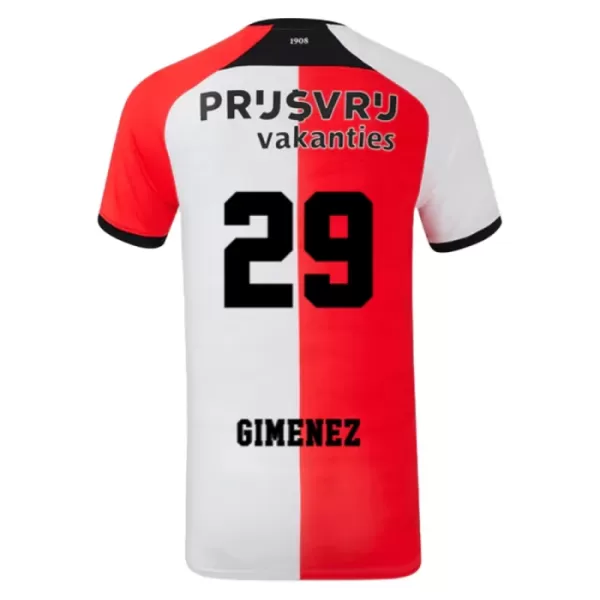 Fotbalové Dresy Feyenoord Rotterdam Santiago Gimenez 29 Dětské Domácí 2024-25