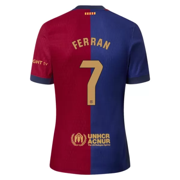 Fotbalové Dresy FC Barcelona Ferran Torres 7 Domácí 2024-25