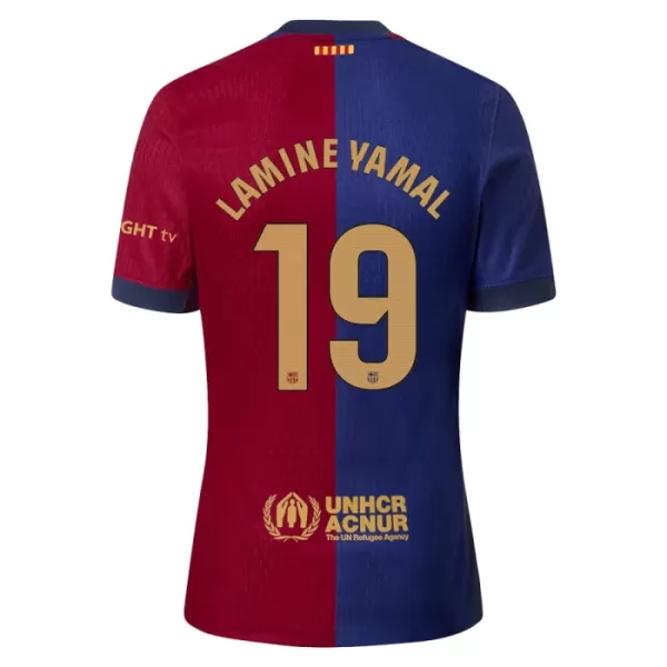 Fotbalové Dresy FC Barcelona Lamine Yamal 19 Dětské Domácí 2024-25