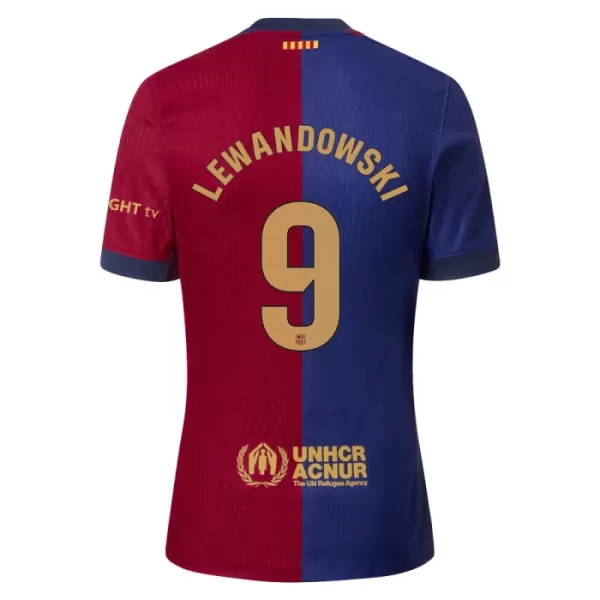 Fotbalové Dresy FC Barcelona Robert Lewandowski 9 Dětské Domácí 2024-25