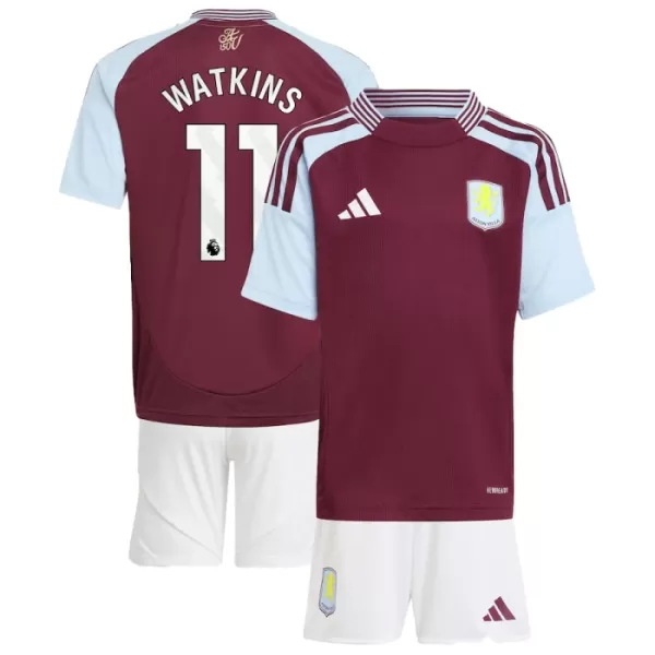 Fotbalové Dresy Aston Villa Watkins 11 Dětské Domácí 2024-25