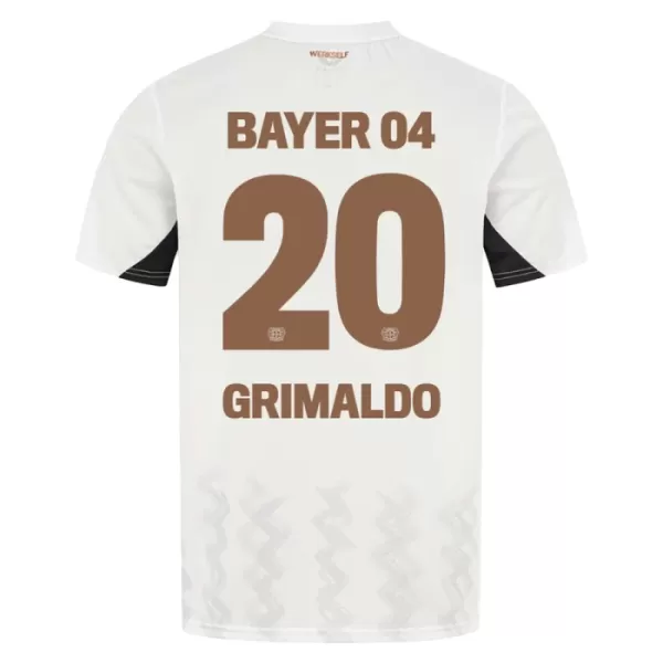 Fotbalové Dresy Bayer 04 Leverkusen Alejandro Grimaldo 20 Venkovní 2024-25