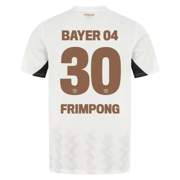 Fotbalové Dresy Bayer 04 Leverkusen Jeremie Frimpong 30 Dětské Venkovní 2024-25