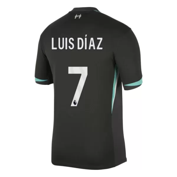 Fotbalové Dresy Liverpool FC Luis Díaz 7 Venkovní 2024-25