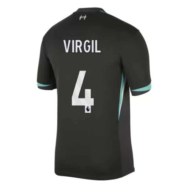 Fotbalové Dresy Liverpool FC Virgil van Dijk 4 Venkovní 2024-25