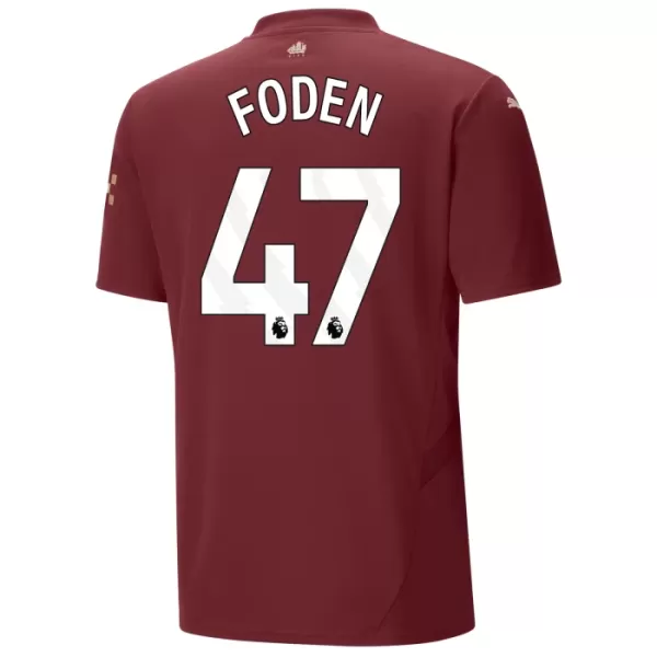 Fotbalové Dresy Manchester City Phil Foden 47 Alternativní 2024-25