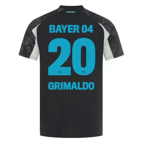 Fotbalové Dresy Bayer 04 Leverkusen Alejandro Grimaldo 20 Alternativní 2024-25