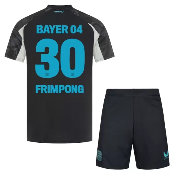 Fotbalové Dresy Bayer 04 Leverkusen Jeremie Frimpong 30 Dětské Alternativní 2024-25